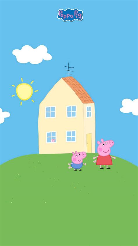 [100+] Peppa Pig House Wallpapers | Wallpapers.com