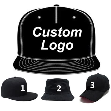 Hot Customized Acrylic Baseball Snapback Caps Own Design LOGO Embroidery Text Fitted Bone ...