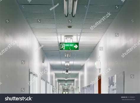 Fire Exit Sign Factory Stock Photo 211332871 | Shutterstock