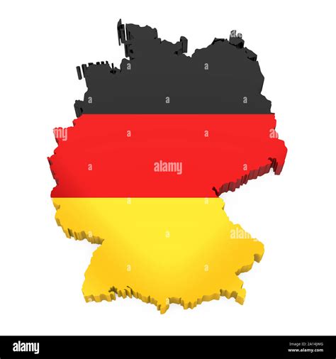 Germany german flag map hi-res stock photography and images - Alamy