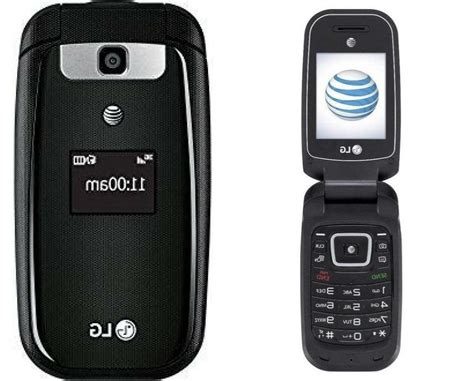 LG B470 - 256MB - Black Flip Phone