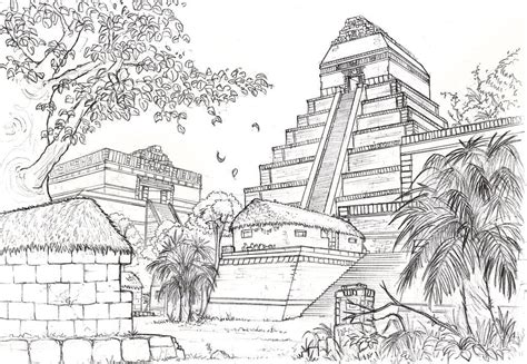 Mayan City | Mayan architecture, Mayan cities, Mayan art