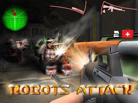 Robots Attack Shooter 3D Free APK Free Action Android Game download - Appraw