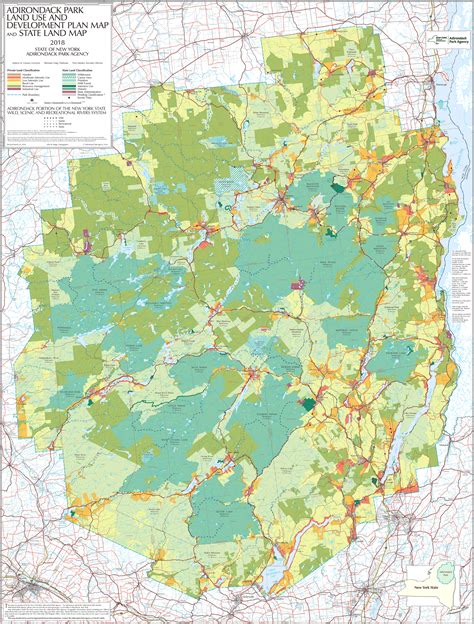 Adirondack Park Map