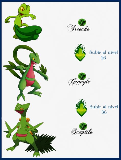 119 Treecko Evoluciones by Maxconnery on DeviantArt