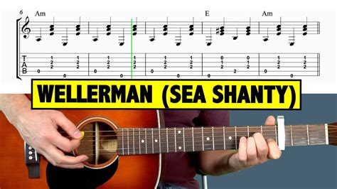 Wellerman (Sea Shanty) Guitar Tutorial CHORDS Chords - Chordify