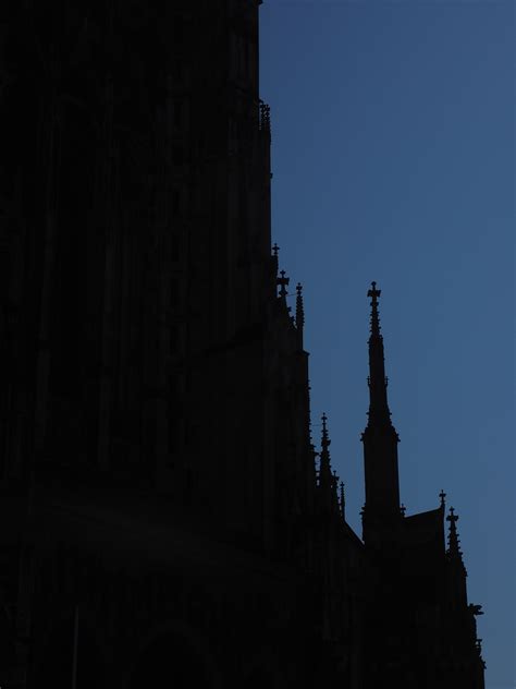 Free Images : silhouette, light, architecture, sky, skyline, night ...