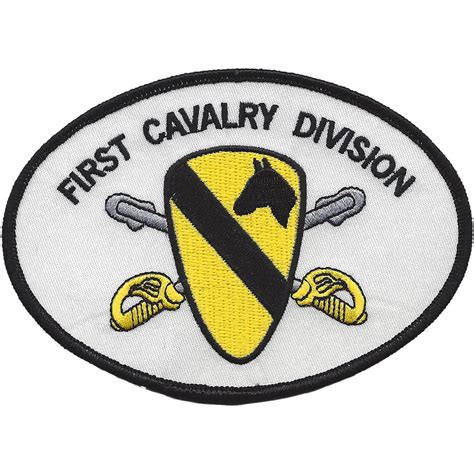 1st Cavalry Division Patch Version C | Cavalry Patches | Army Patches ...