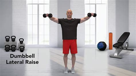 How to do a Dumbbell Lateral Raise - YouTube