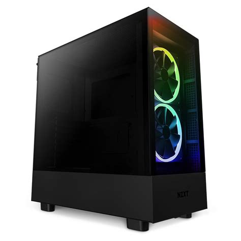 NZXT H5 Elite Compact ATX Mid-Tower PC Gaming Case, Built-in RGB ...