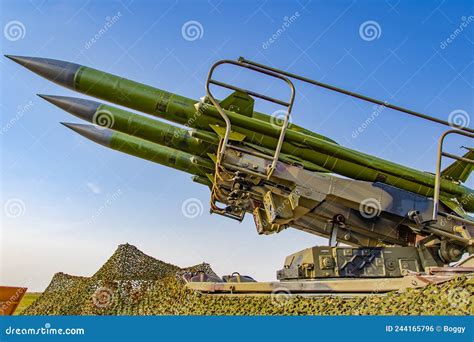 Russian 2K12 Kub Mobile Surface-to-air Missile System Editorial Photo ...