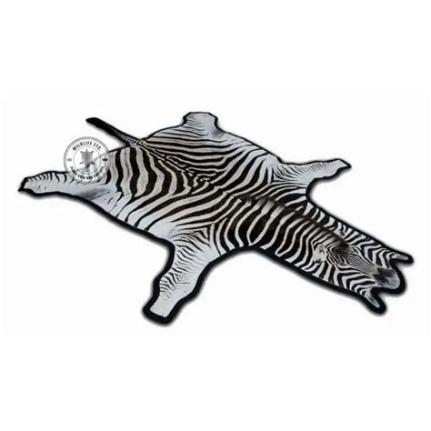 Zebra Skin Rugs - Wildlife Etc LLC