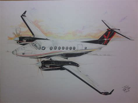 Dibujo Avión Lapiz de Color. | Desenhos