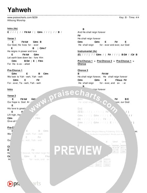 Yahweh Chords Hillsong Worship Praisecharts | Sexiz Pix