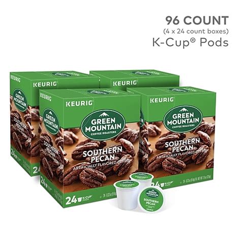 Green Mountain Southern Pecan Coffee, Keurig® K-Cup® Pods, Light Roast, 96/Carton (67726) at Staples