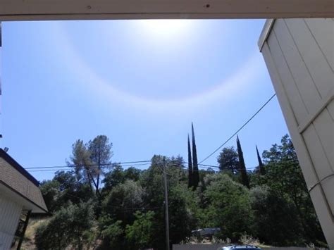 Rainbow Halo Around Sun - myMotherLode.com