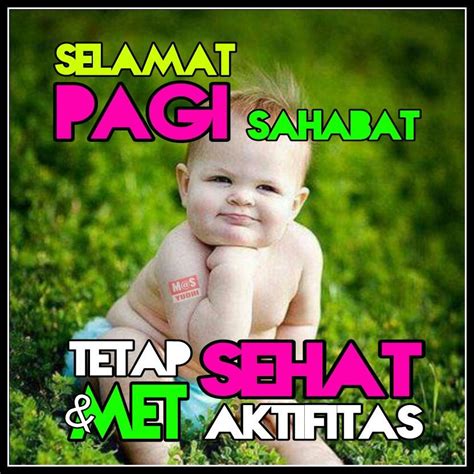 Stiker Wa Selamat Pagi - Meme Ngakak Lucu