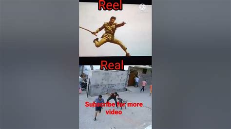 reel vs real - YouTube