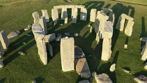 Stonehenge Close-Up Drone Circling 4K | Stock Video | Pond5