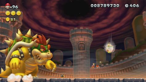 How to Beat Bowser in "New Super Mario Bros." Wii U - LevelSkip