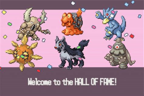 Finished a ruby playthrough :D : r/PokemonEmerald