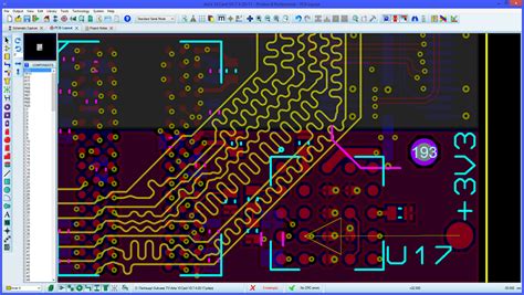 PCB Layout Design - Proteus