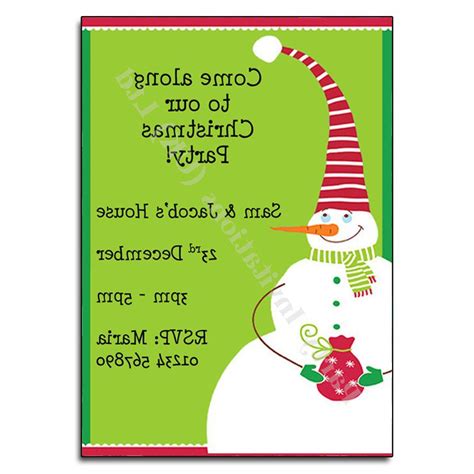 Company Christmas Party Invitations - Invitation Design Blog