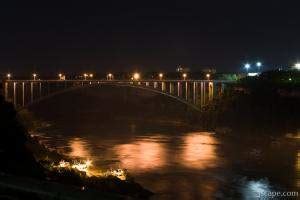 Bridge over the St. Lawrence River near 1000 Islands Photograph by Adam Romanowicz