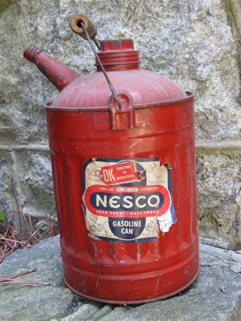 Vintage Gas Can | Vintage gas pumps, Old gas pumps, Vintage oil cans