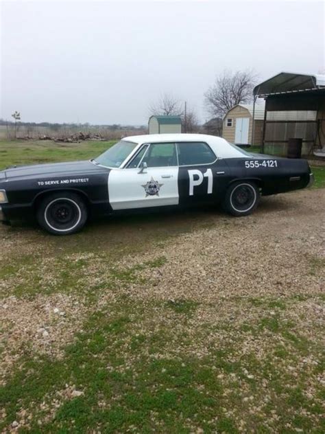 1975 Dodge Royal Monaco Bluesmobile Blues Brothers