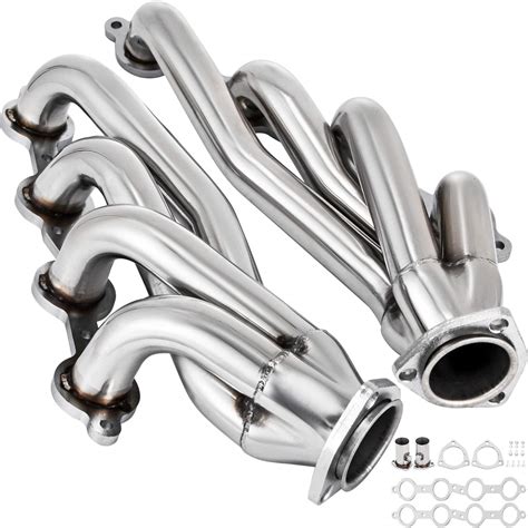 Buy Mophorn Exhaust Header Set 1 3/4" Exhaust Turbo Headers, Stainless ...