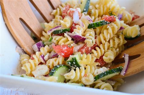 Greek Pasta Salad | Slimming Eats - Weight Watchers and Slimming World ...