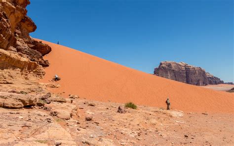 Wadi Rum desert - Top 5 sand dunes in Wadi Rum