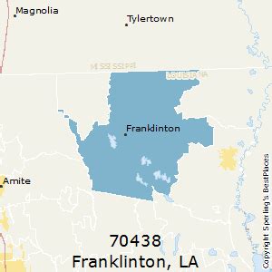 Franklinton (zip 70438), LA