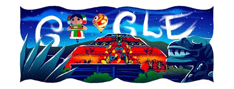 Mexico National Day 2017 Doodle - Google Doodles