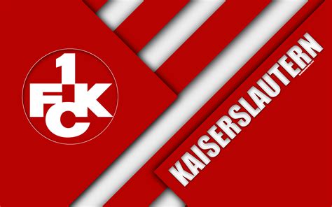 Download wallpapers Kaiserslautern FC, logo, 4k, German football club ...