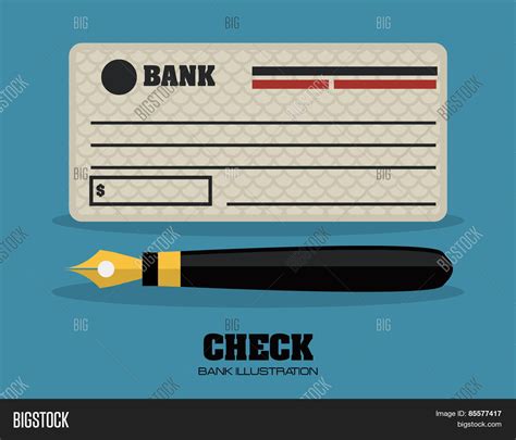 Check Bank Design Vector & Photo (Free Trial) | Bigstock