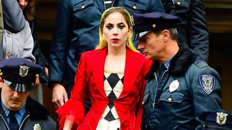 Lady Gaga Wears Harley Quinn Costume in 'Joker 2' Set Photos