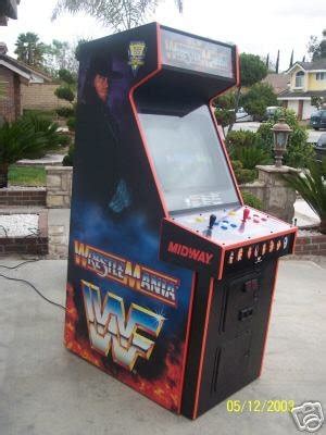 WWE WWF Wrestlemania Dedicated Arcade Machine | #22204518