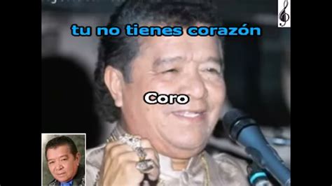 BONITA Y MENTIROSA PASTOR LOPEZ KARAOKE - YouTube