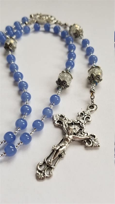 Rosary: Mary's Fiat - Etsy