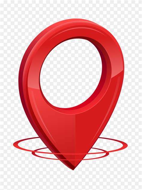 Gps icon 3D red color location Clipart PNG - Similar PNG