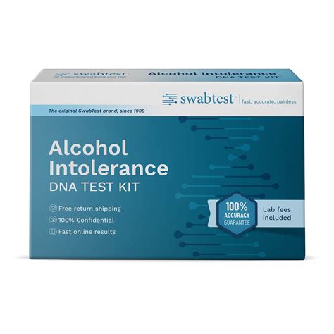 DNA Alcohol Intolerance Test - SwabTest