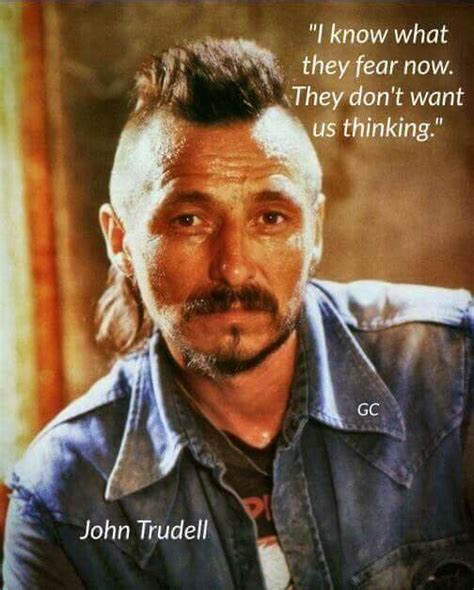 John Trudell. Thnx | American indian quotes, Native american quotes ...