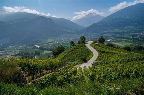 Premium Photo | Landscape of the alps in switzerland in summer