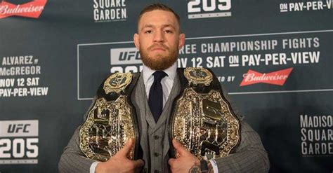 Conor McGregor Has Been Stripped of His UFC Featherweight Belt | Conor ...