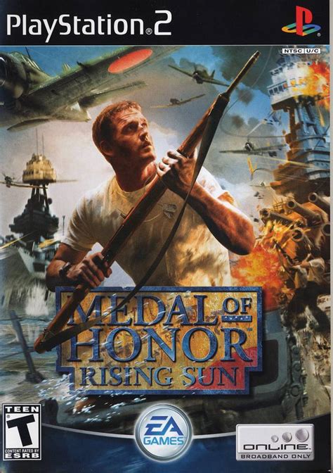 Medal of Honor Rising Sun Sony Playstation 2 Game