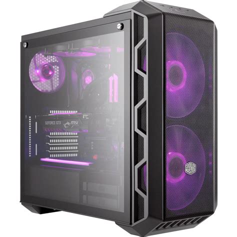 COOLERMASTER MasterCase H500 RGB Tempered Glass Gaming Case | Taipei For Computers - Jordan