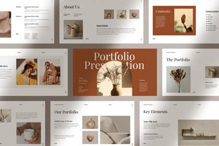 Portfolio Presentation Template | Presentation Template 114515