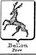 Bellon Coat of Arms / Family Crest – COADB / Eledge Family Genealogy